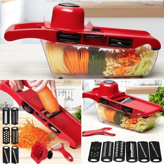 Cortador Multifuncional de Cocina 6 en 1