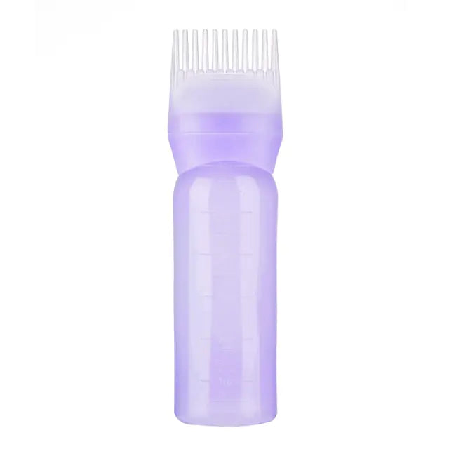 Tinte para Cabello Multicolor de 120 ml con Botella Recargable, Aplicador y Peine Dispensador